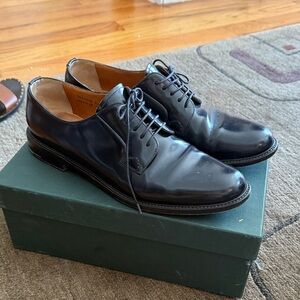 Church’s Shannon Derby Dark Blue Oxfords size 41